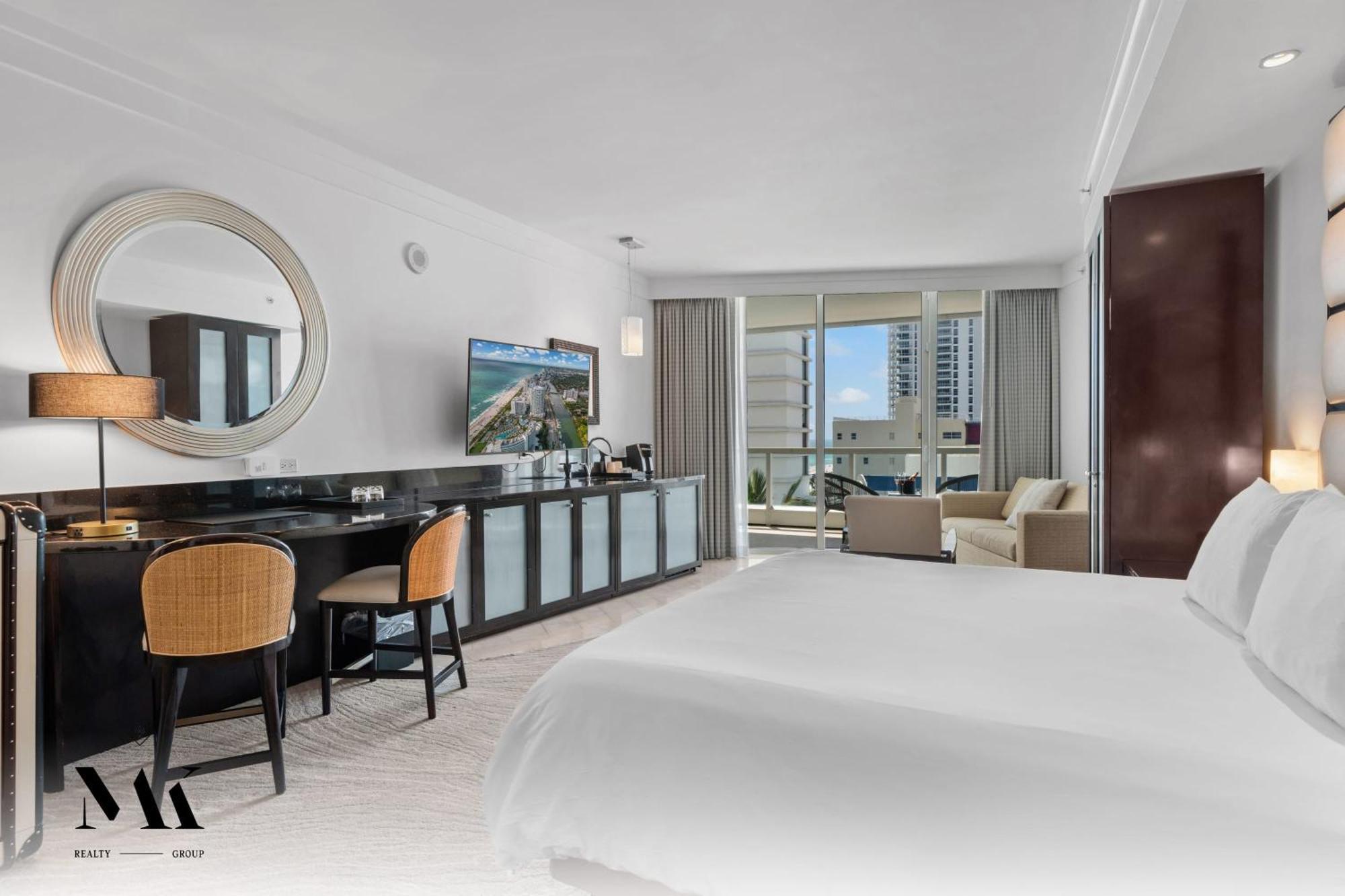 Fontainebleau Resort Balcony W Ocean And City View Miami Beach Buitenkant foto